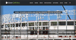 Desktop Screenshot of guvencelikboru.com